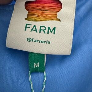 Farm Rio blue dress size Medium